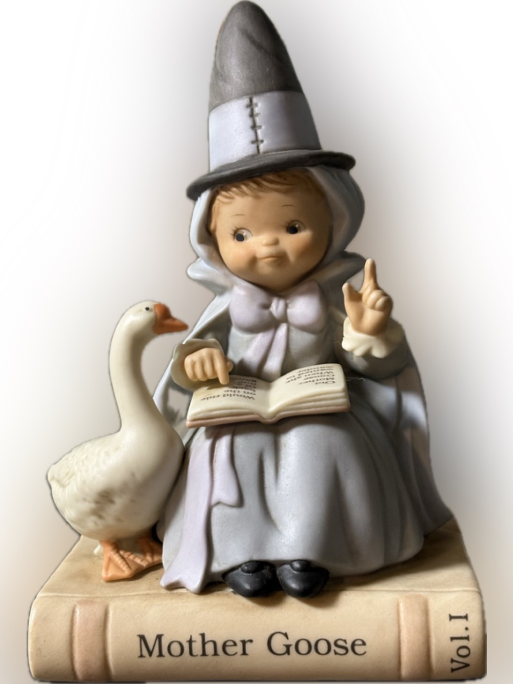 “Mother Goose" Porcelain Figurine